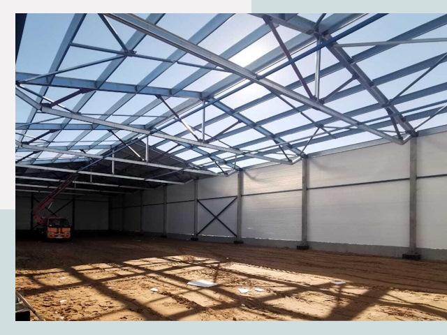 Строительство сенохранилищ в Ростове