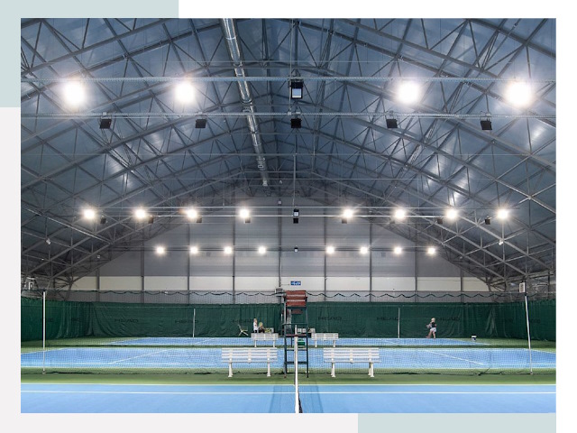 Строительство теннисных кортов в Ростов от 616 руб.