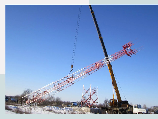 Строительство башен связи в Ростове от 616 руб.