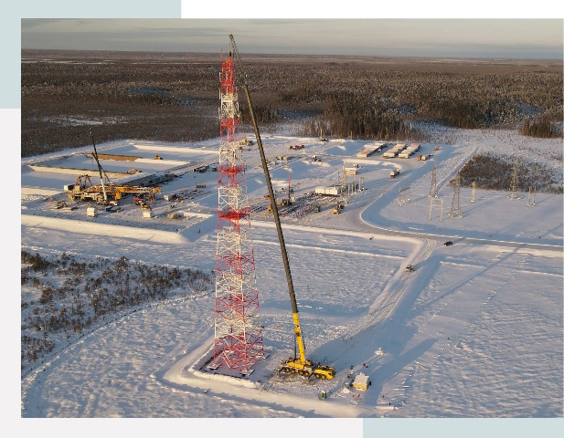 Мачты связи в Ростове