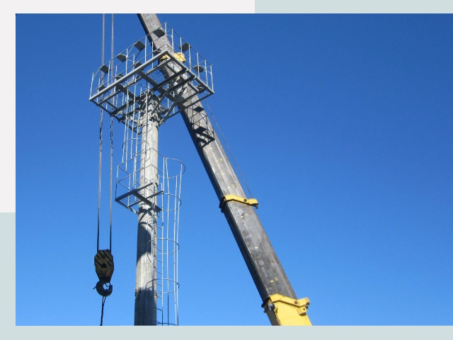 Монтаж осветительных мачт в Ростов от 616 руб.