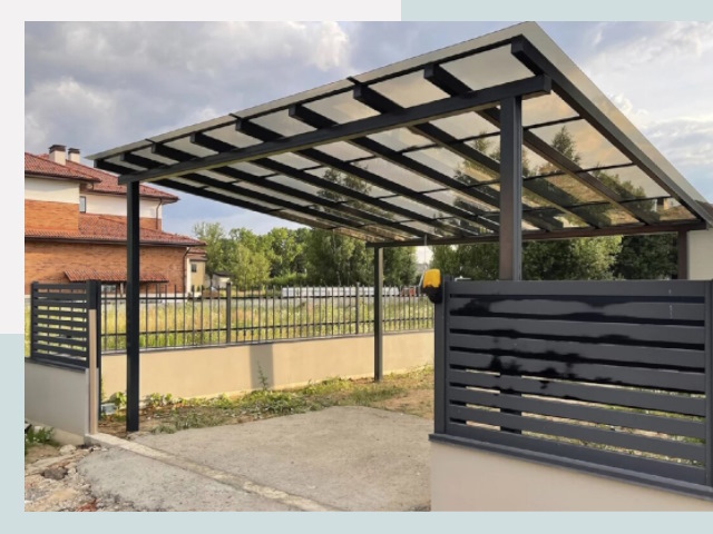 Металлические навесы в Ростов от 616 руб. за м²