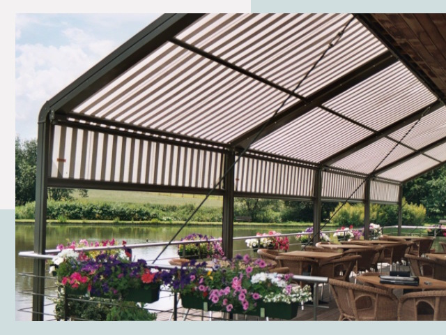 Элегантные навесы для кафе от 616 руб в Ростов