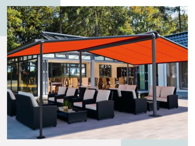 Навесы для кафе и ресторанов в Ростове