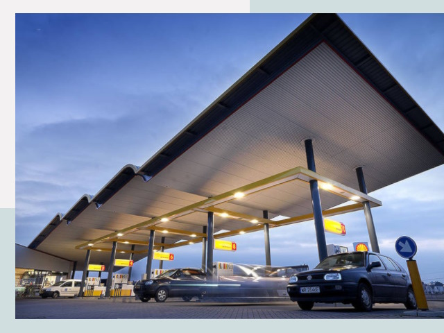 Навесы для АЗС в Ростов от 616 руб. - Защита и комфорт