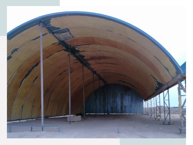 Реконструкция ангаров в Ростове