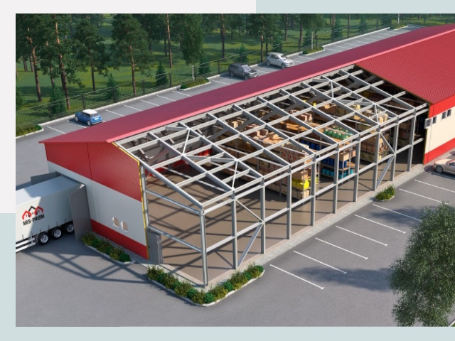 Проектирование ангаров в Ростове от 616 руб.