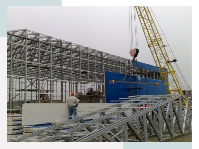 Монтаж ангаров в Ростове