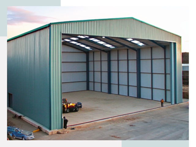 Строительство ангаров в Ростове