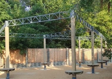 Терраса из металлоконструкций под ключ, проектирование, изготовление и монтаж от СтальСтрой-Рсв